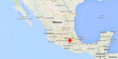 राजधानी मेक्सिको के मानचित्र