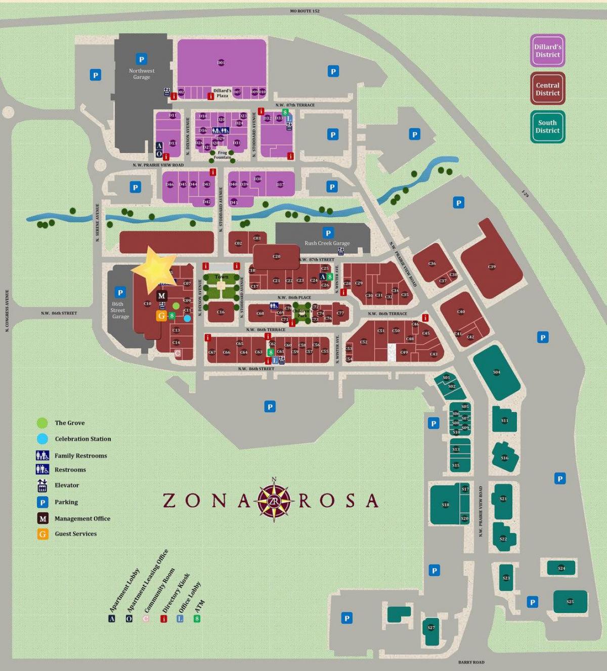 zona rosa मेक्सिको सिटी के नक्शे